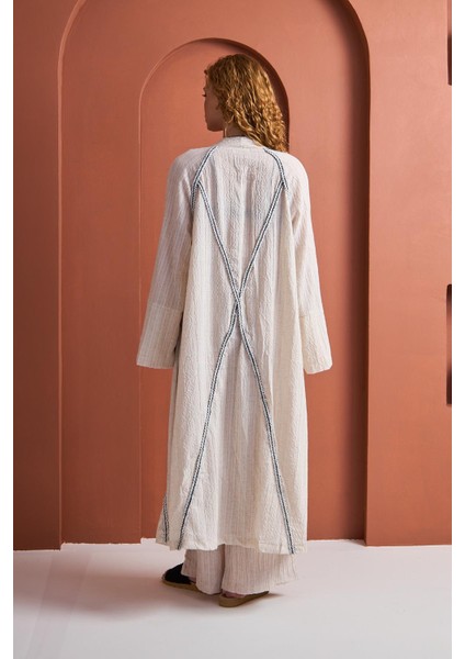 Sessiz Dalga – Gofre Dokulu Kimono modelleri