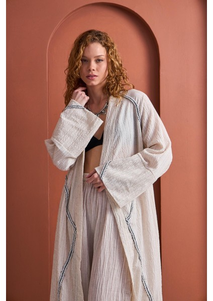 Sessiz Dalga – Gofre Dokulu Kimono indirimleri