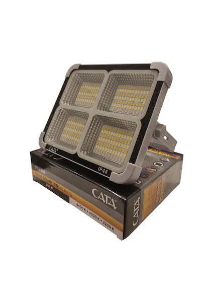 CT-4698 Taşınabilir Solar Projektör IP65 Güneş Enerjili 3 Renk Modu Dimmerli ve Şarjlı LED Işık fiyatları