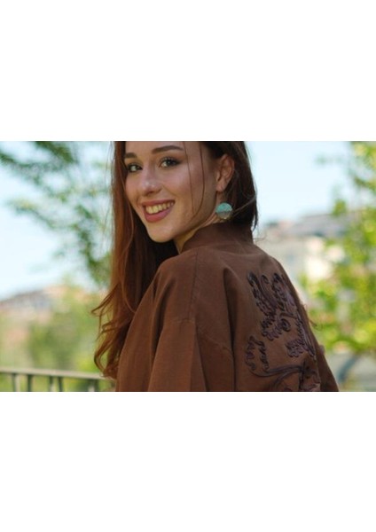 Kimono Meline- Nakışlı modelleri