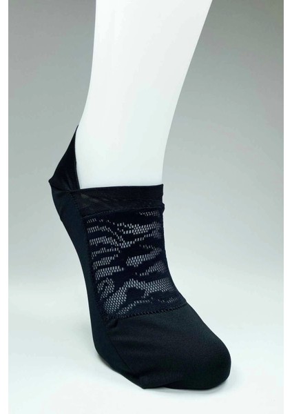 3 Adet Önü Transparan Kadın Fantezi Desenli Babet Çorap fiyatları
