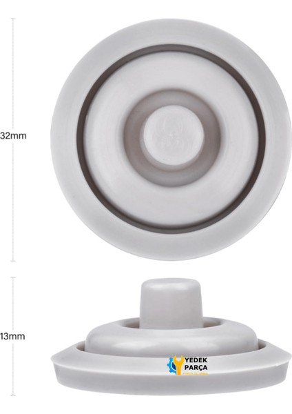 Silikon Conta Valf - 3l, 4.5l, 6l, 8.5l Düdüklü Tencereler, Çap 18CM ve 22CM Kapaklar Için (Wmf Için Perfect & Perfect Plus Uyumlu) fiyatları