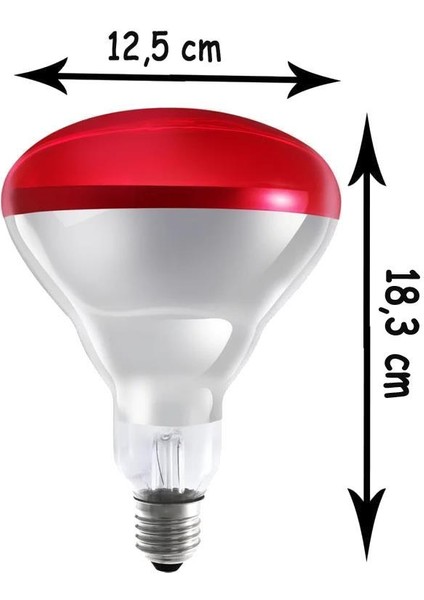 150W Kırmızı Infrared Ampul E27 Kümes Isıtıcı Lamba fiyatları