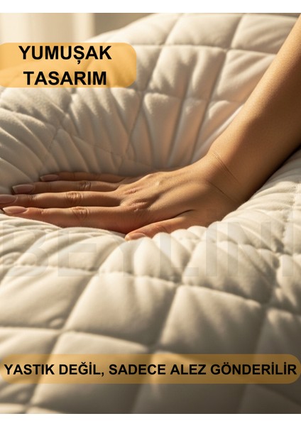 2'li Yastık Alezi Sıvı Geçirmez Kapitone Fermuarlı Yıkanabilir Antialerjik Yastık Koruyucu Kılıf 50X70 cm fiyatları