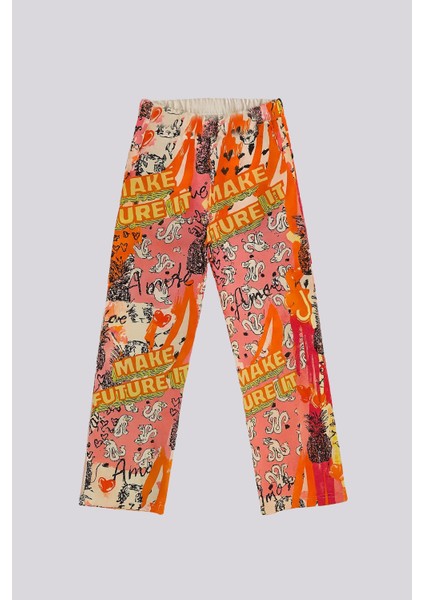 Bg Store Kız Çocuk Desenli Pantolon indirimleri