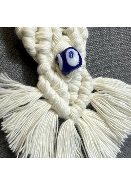 3371 El Yapımı Nazar Boncuklu Makrome Anahtarlık fiyatları