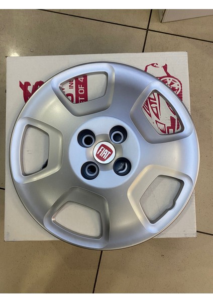 15 Inc 4 Bijon Fiat Fiorino Bipper Nemo Jant Kapagı Takımı Arma Hediyeli fiyatları