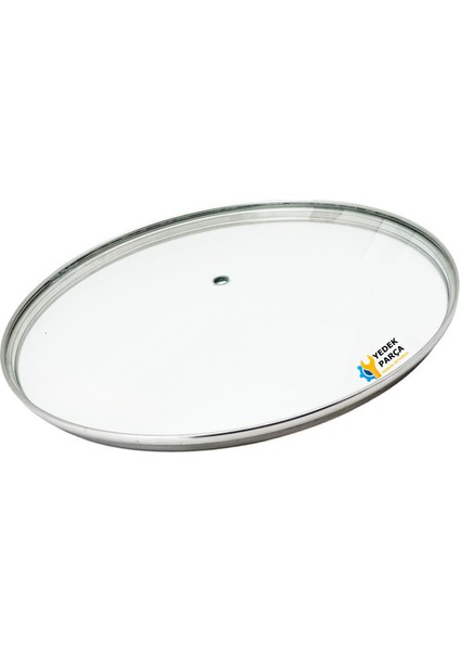 Tencere Sahan Tava Cam Kapağı Kapak 14 cm Tutma Tepesiz