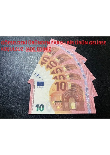 500 adet 10 euro geçersiz eğlence oyun şaka modelleri