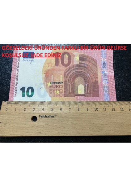 500 adet 10 euro geçersiz eğlence oyun şaka indirimleri