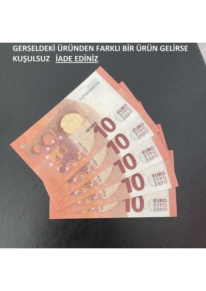 100 adet 10 euro geçersiz eğlence oyun şaka modelleri