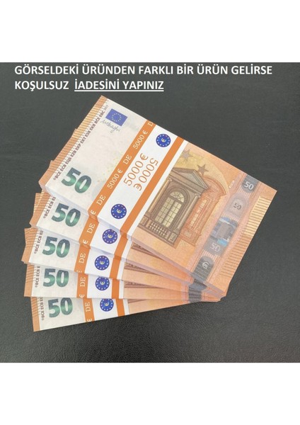 500 adet 50 euro geçersiz eğlence oyun şaka