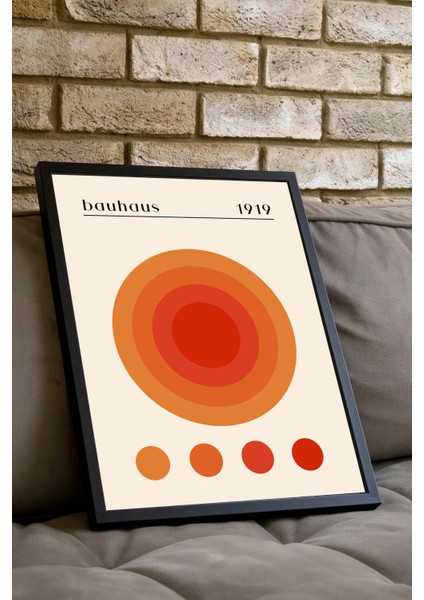 Bauhaus Serisi 097, Şık Poster, Siyah Çerçeveli Poster fiyatları