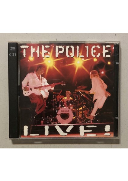 The Police Live Çift CD (Orjnal Dönem Baskı Cd)