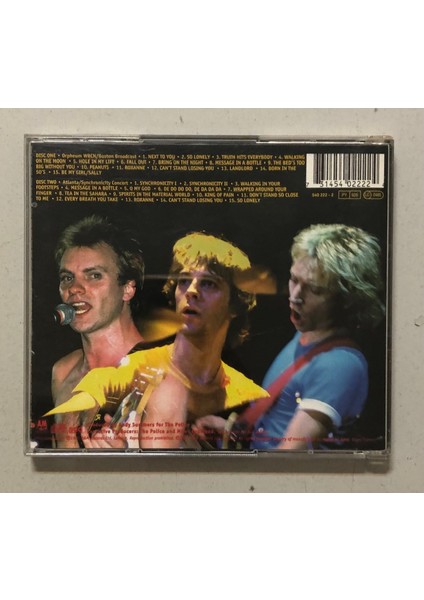 The Police Live Çift CD (Orjnal Dönem Baskı Cd) fiyatları