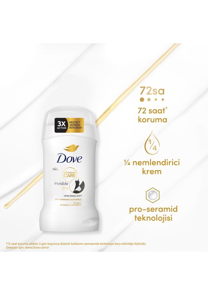 Kadın Stick Deodorant Invisible Dry Advanced Care 72 Saat 50 ml modelleri