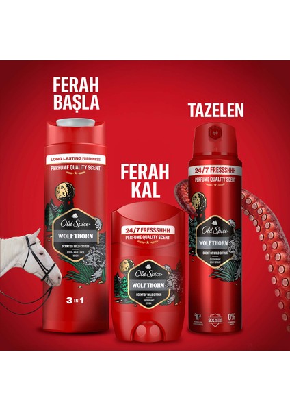 Wolfthorn Erkekler İçin Stick Deodorant 50 ml
