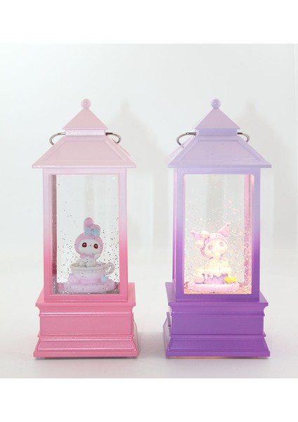 Kuromi Işıklı Müzikli Kar Küresi Model 2