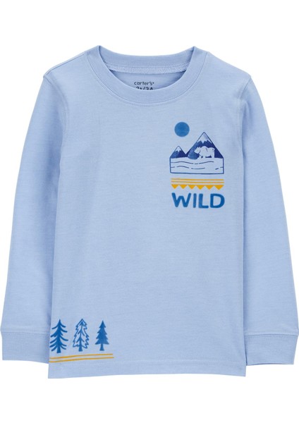 Küçük Erkek Çocuk Uzun Kollu Tshirt