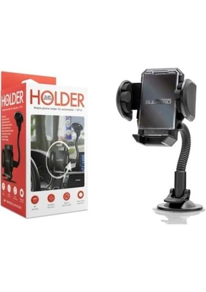 ESLIFETECH26AKSESUAR Üniversal Car Holder Araç Içi Telefon Tutucu SP10 Zero 360 Derece Hareket Kabiliyetli modelleri