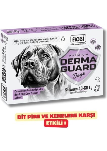 Derma Guard Damlası 5 ml - 40-60 kg Köpekler Için