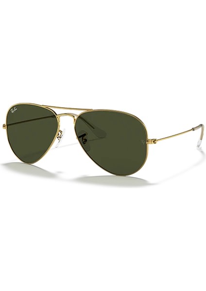 Ray-Ban Aviator 3025 L0205 Gold-Green Güneş Gözlüğü