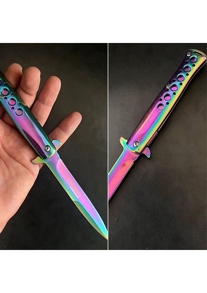 Kişiye Özel Isimli Columbia 1111-GK 23 cm Isim Baskılı Columbia Tac Force Ti-Lite Gökkuşağı Çakı modelleri