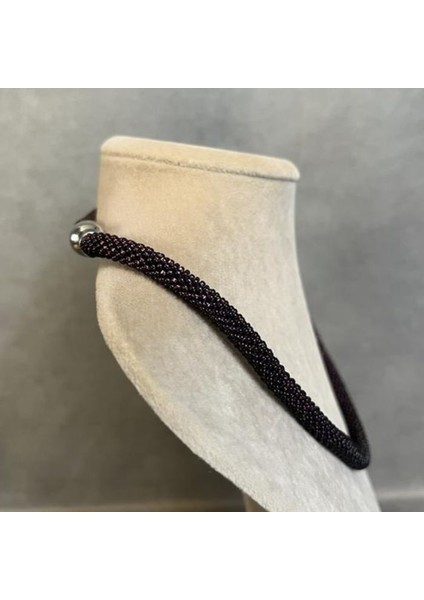 1497 El Yapımı Kum Boncuk Kolye / 22 cm modelleri