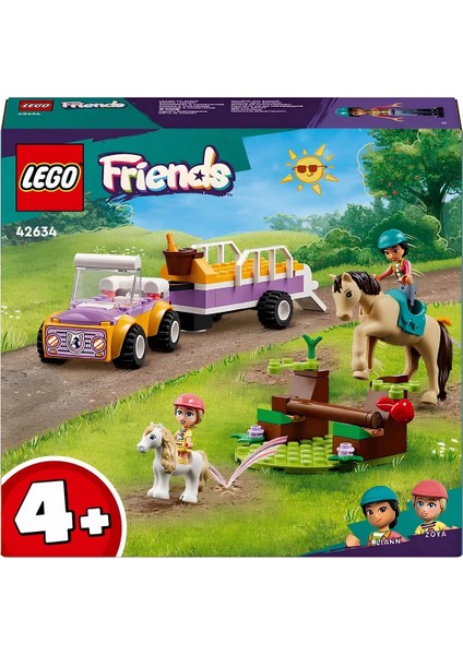 LEGO Friends At ve Midilli Römorku 42634