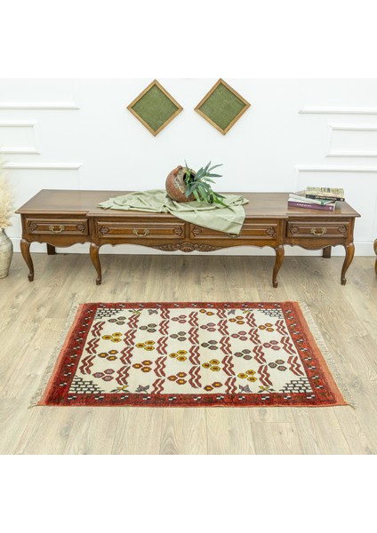 Neyra Çintemani Desenli Yün Halı 90X130 cm fiyatları