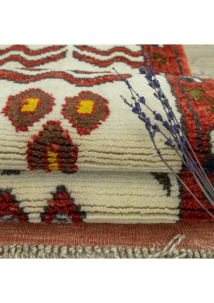 Neyra Çintemani Desenli Yün Halı 90X130 cm fırsatları