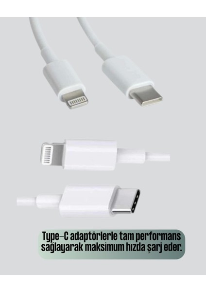 iPhone iPad Airpods Uyumlu 30W Type-C To Lightning Kablo fırsatları