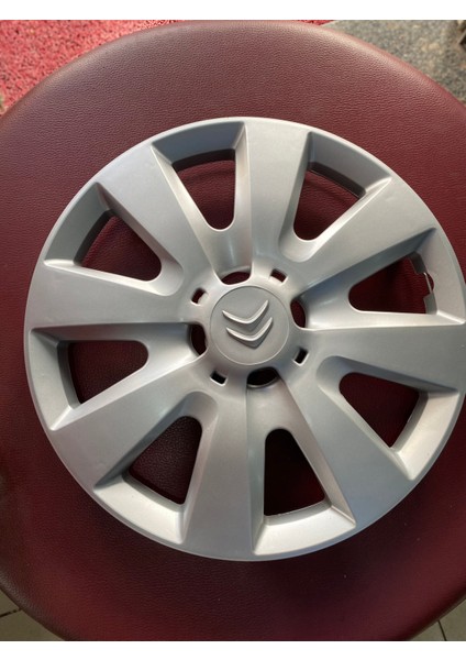 15 Inc Cıtroen C-Elysee Jant Kapagı Takımı Orjinal Armalı