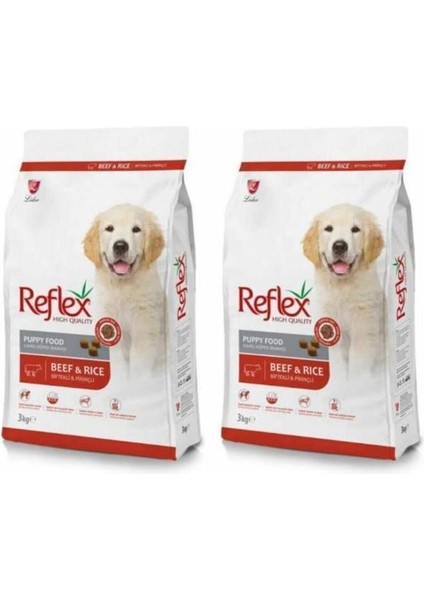 Biftekli Yavru Köpek Maması 3 kg x 2 Adet