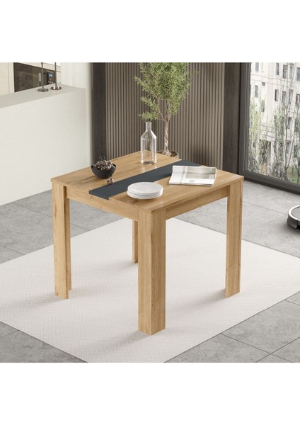 Future Yemek Masası 80X80 Sepet-Antrasit FR20-SA fiyatları