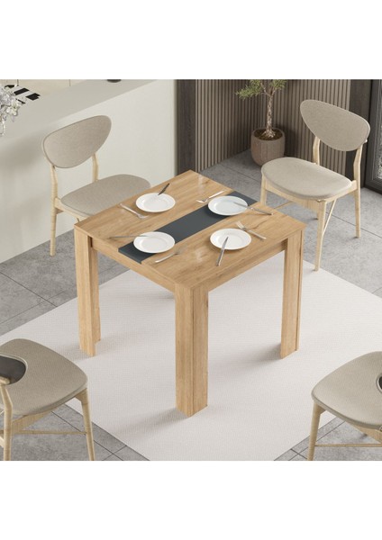 Future Yemek Masası 80X80 Sepet-Antrasit FR20-SA fırsatları