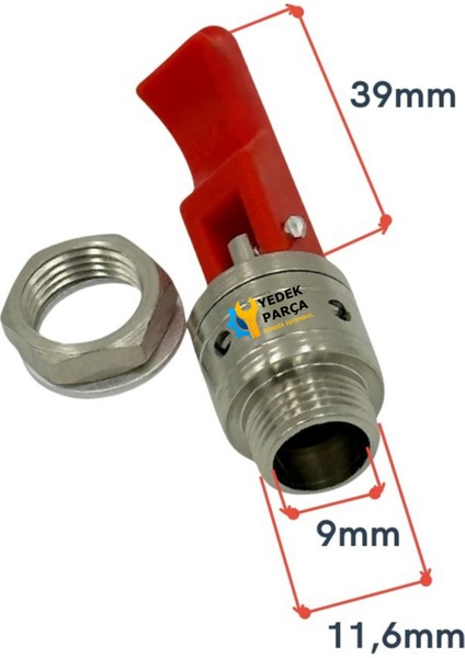 Düdüklü Tencere Valfi Kırmızı Düdük - Valf, Özay Uyumlu, Birçok Marka ve Model Için fiyatları