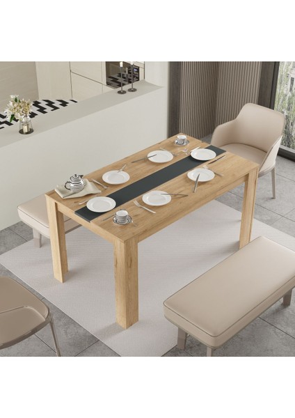 Future Yemek Masası 140X80 Sepet-Beyaz FR22-SA fırsatları