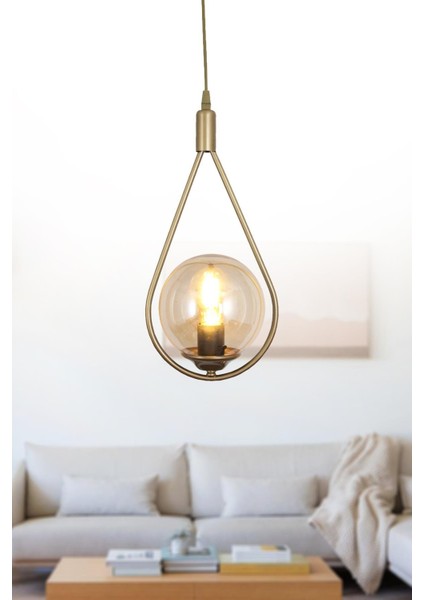 Nazar Tekli Eskitme Sarkıt, Salon, Mutfa, Yatak Odası