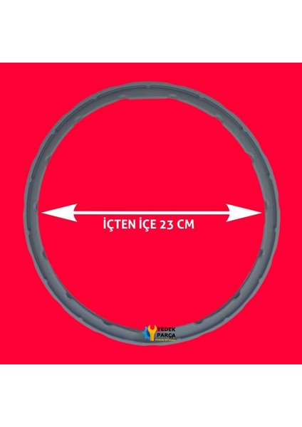 Essenso Uyumlu Düdüklü Tencere Kapak Contası 23 cm Tek Taraflı fiyatları