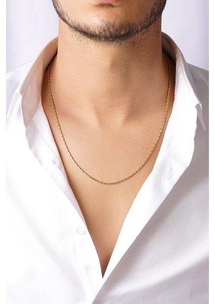 14 Ayar Altın Iritsel Erkek Kolye fiyatları