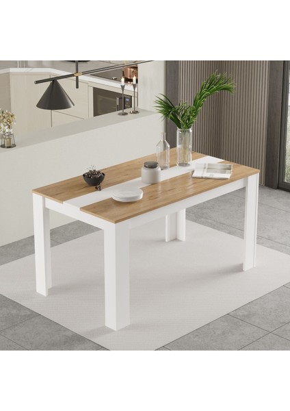 Future Yemek Masası 140X80 Sepet-Beyaz FR22-SW fiyatları
