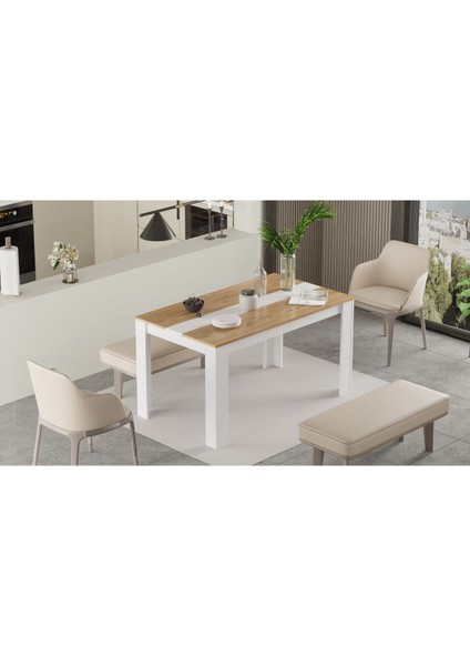 Future Yemek Masası 140X80 Sepet-Beyaz FR22-SW modelleri