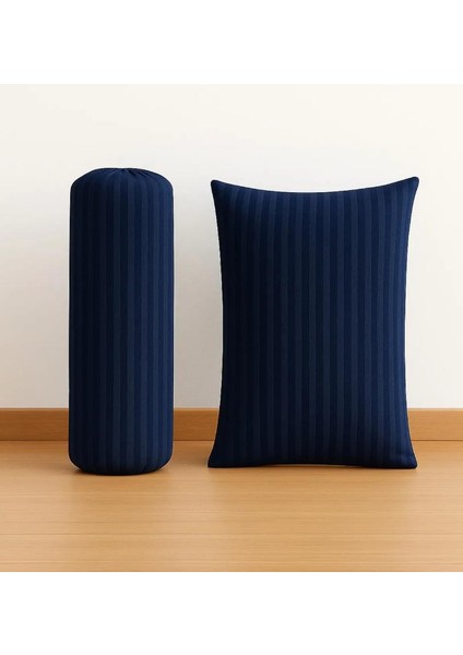 Tek Kişilik %100 Pamuk Saten Lüks Lastikli Çizgili Nevresim Takımı fiyatları