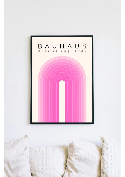 Bauhaus Serisi 082, Modern Poster, Çerçeveli Poster
