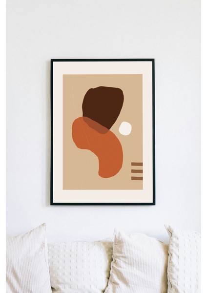 Bauhaus Serisi 059, Estetik Poster, Siyah Çerçeveli Poster