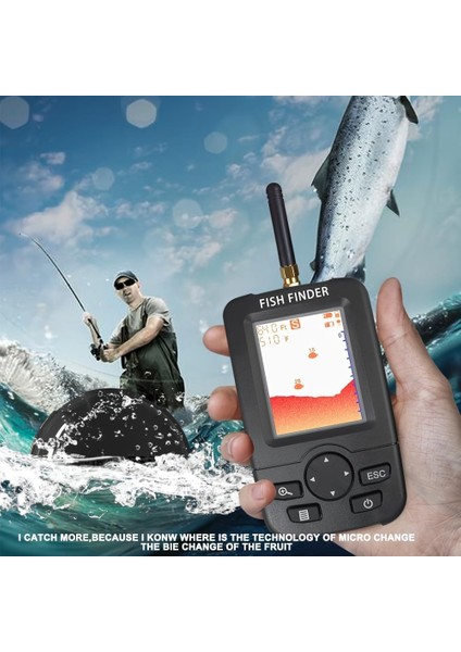 Wireless'li Sonar 100 mt Balık Bulucu indirimleri