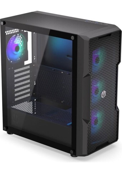Regnum 400 Argb Mesh Temperli Cam USB 3.2 Mid Tower Atx Gaming Kasa (EY2A009)