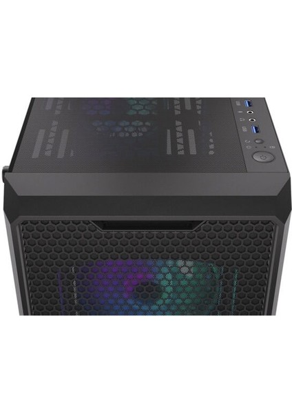Regnum 400 Argb Mesh Temperli Cam USB 3.2 Mid Tower Atx Gaming Kasa (EY2A009)