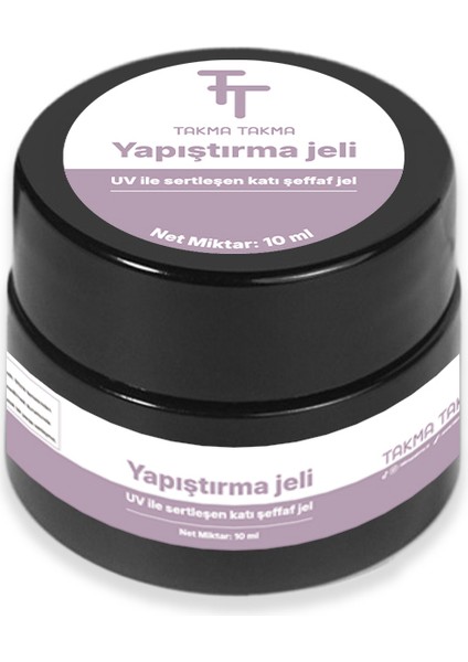 Takma Tırnak Yapıştırmak için Jel